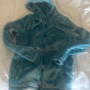 Girl’s Lands End zip up fleece